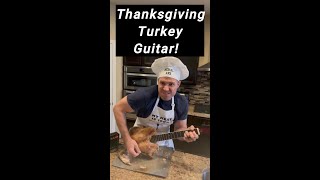 Thanksgiving Metal Turkey Guitar [upl. by Ymarej]