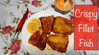 Fillet Fish Recipe  Tempura amp Spicy Seared Fillet [upl. by Araeit]