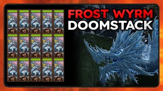 Kislev Frost Wyrm Doomstack  Total war Warhammer 3 [upl. by Naitsirc]