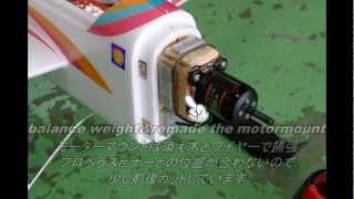 manufacture point of rc plane F3A rainbow A388 picture slide show [upl. by Nytsuj624]