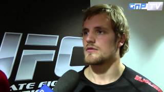 Gunnar Nelson is ready for Jorge Santiago wherever the fight goes at UFC on Fuel 7 [upl. by Brahear461]