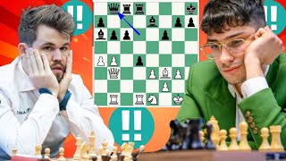 Magnus Carlsen vs Alireza Ferouzja 42 [upl. by Lelia643]