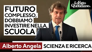 Alberto Angela quotDavanti a noi un futuro complesso Investire nella scuola per affrontarloquot [upl. by Ayin251]