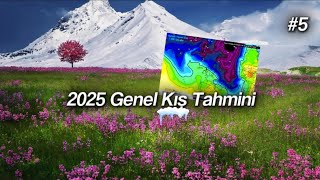 2025 Kışı Genel Tahmin  20242025 Kış Tahmini 5 [upl. by Ynatterb195]