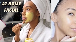 DIY At Home Facial  Extractions for Clear Skin Gleamin [upl. by Bernardo]