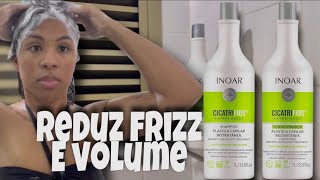 RESENHA CICATRIFIOS INOAR  SHAMPOO E CONDICIONADOR [upl. by Niamrahc80]