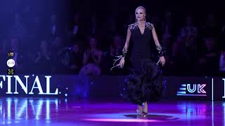 UK Championship 2024 Final Presentation Dusan DragovicAgikyan Valeria Slow Foxtrot [upl. by Bianca]