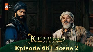 Kurulus Osman Urdu  Season 2 Episode 66 Scene 2  Kumral Abdal ka tohfa [upl. by Enoval280]