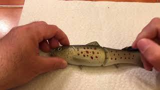 Deps 175 Slide Swimmer “ Brown Trout Modification” [upl. by Manaker]