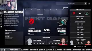 YEAR 1  HALIFAX HIGHLANDERS  NHL 25 FRANCHISE [upl. by Ahsotal859]