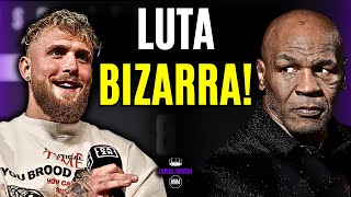 OFICIAL JAKE PAUL X MIKE TYSON NO BOXE [upl. by Asirret]