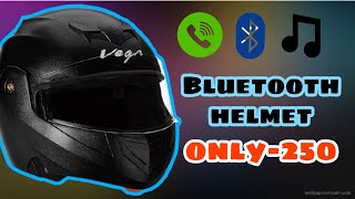 Vega Helmet Convert Bluetooth Helmet ♥️Only 250rs [upl. by Malilliw]