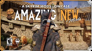 14 NEW Amazing Skyrim Mods You NEED to TRY [upl. by Bondy]