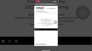 Vinco Ventures shareholders meeting April 27 2023 QA [upl. by Treboh]