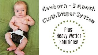 Our 03 Month Cloth Diapers  Hacks For Heavy Wetters [upl. by Milore]