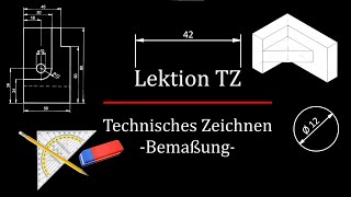 Einführung zum Technischen Zeichnen TZ [upl. by Annaerda911]