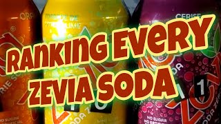 👅 Tastetesting Every Zevia Zero Calorie Soda I Could Find [upl. by Enilasor]