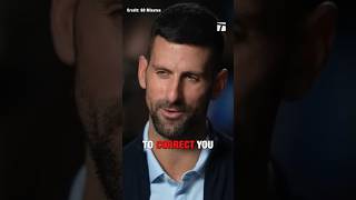 Djokovic says Mental Toughness is “Not a Gift” 🧠 [upl. by Dleifrag]