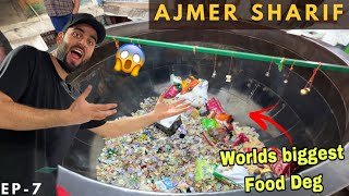 Dargah Ajmer Sharif World Biggest Food Deg 😳 Exploring Rajasthan Ep7  The Umar [upl. by Warrin]