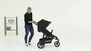 Hauck Rapid 3 Pushchair  CaviarBlack [upl. by Housum]