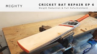 Cricket Bat Repair  Full Refurbishment EP 6 [upl. by Mason]