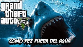 GTA V  Como Pez Fuera Del Agua  Logro Oculto [upl. by Erastatus]