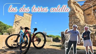 CICLOTURISMO en el MARESME Ruta ÉPICA de MATARO a las DOS TORRETAS de CALELLA 🚲🚲 [upl. by Allerie]