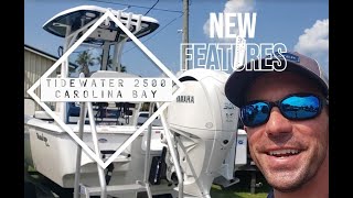 2024 New Standard Features on the Tidewater 2500 Carolina Bay [upl. by Anneehs622]