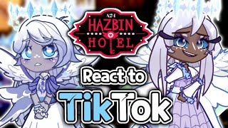 Hazbin Hotel react to Hazbin Hotels Tiktok 🏨 ✨  Gacha Reacts  Gacha Life 2 [upl. by Aggri196]