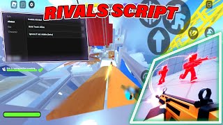 RIVALS Script  Aimbot ESP Walkspeed Infinite Jump OP [upl. by Melicent]