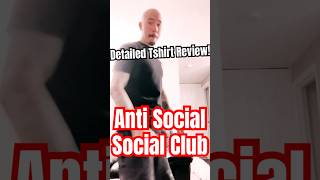 Indepth review of ASSC shirt I just got my best review ever shorts antisocialsocialclub [upl. by Uriah]