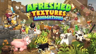 Afreshed Textures amp Animations  Minecraft Marketplace Trailer [upl. by Chilt381]