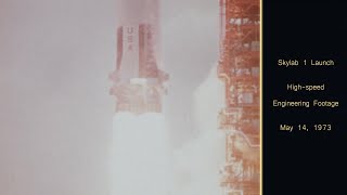 Skylab 1 Launch Highspeed Engineering Films  May 14 1973 [upl. by Luz261]