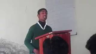 Farman kaskar new poetry  in school [upl. by Luing]