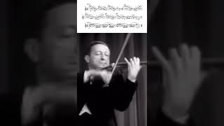 Jascha Heifetz plays Paganini’s Caprice No 24 🎻🫧 classicalmusic piano violin heifetz pagani [upl. by Seagraves]