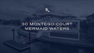 30 Montego Court Mermaid Waters  Gold Coast Prestige Property  Kollosche [upl. by Airom]