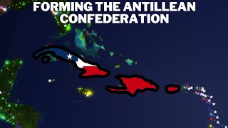 Forming the Antillean Confederation  Roblox Rise of Nations [upl. by Jose]