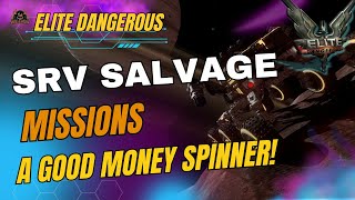 Best Way to Farm Materials on SRV Salvage Missions in Elite Dangerous [upl. by Atcliffe174]