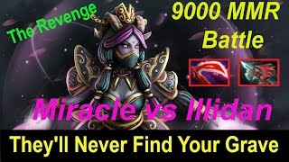 Never Too Late For Revenge  Miracle Templar Assassin vs Illidan Naix  9000 MMR Ranked Gameplay [upl. by Airolg19]