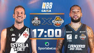 💢R10 Score Vasco da Gama X Caxias do Sul Basquete 🍇 NBB CAIXA 202324  20012024  Ao vivo [upl. by Naman493]