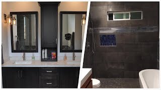 75 Black Wainscoting Bathroom Design Ideas Youll Love 🌈 [upl. by Sunshine859]