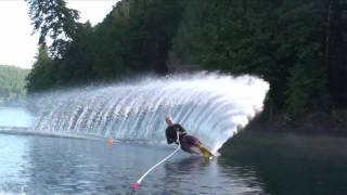 How to Slalom Course Water ski FM Tech Series Core Connected Slalom [upl. by Hannis]