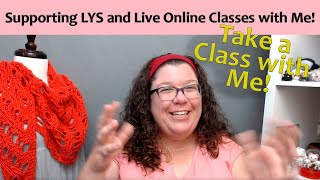 Live Online Knitting Classes and Supporting Your Local Yarn Store [upl. by Nywled]