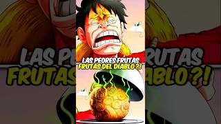 Las peores frutas del diablo de One Piece 🤢🤮 onepiece animeonepieceteoria [upl. by Cybil]