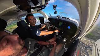 G58 Baron IFR flight  Sydney to Inverell with radio failure [upl. by Trust]