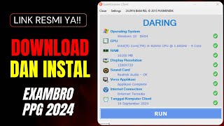 StepbyStep Download dan Instal Exam Browser PPG 2024 dengan Sukses [upl. by Cece]