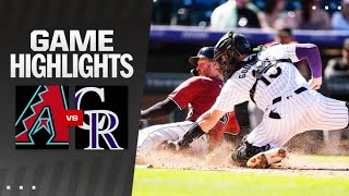 Dbacks vs Rockies Game Highlights 91824  MLB Highlights [upl. by Janos521]