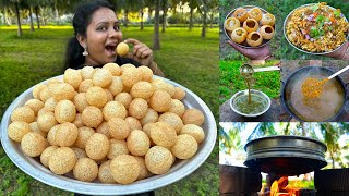 ROADSIDE MASALA PURI  ரோட்டுக்கடை மசாலா பூரி பேல் பூரி பானி பூரி செய்முறை [upl. by Hafeetal]