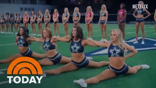 Dallas Cowboy cheerleaders give TODAY a glimpse into training [upl. by Clotilda]