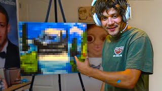 I Tried Following a Bob Ross Painting Tutorial [upl. by Norad]